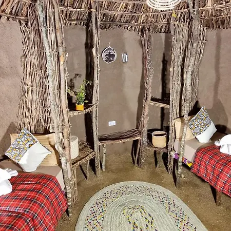 Africa Safari Maasai Boma Camping Serengeti Exterior photo