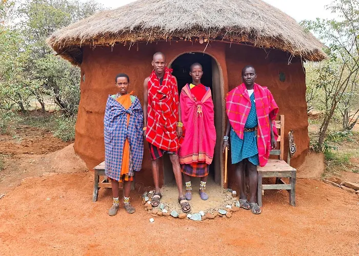 Africa Safari Maasai Boma Camping